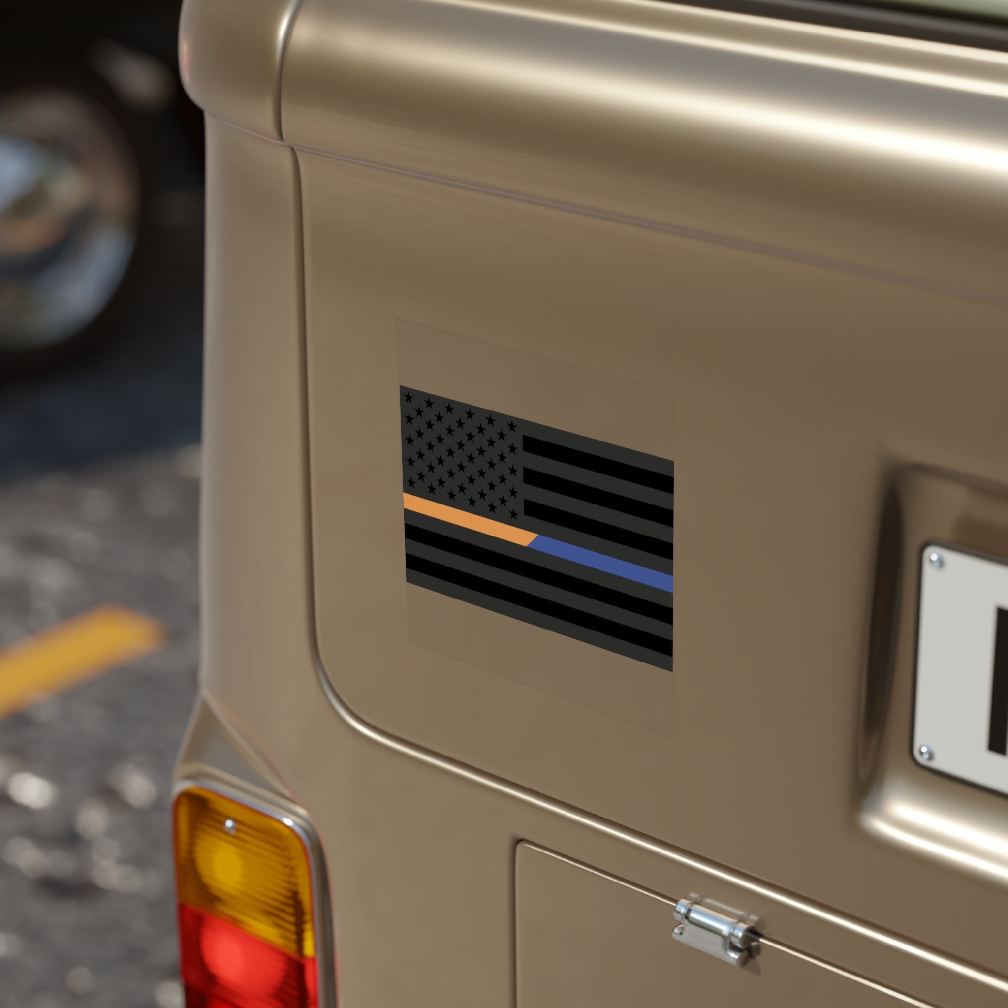 Outdoor Vinyl Flag Sticker