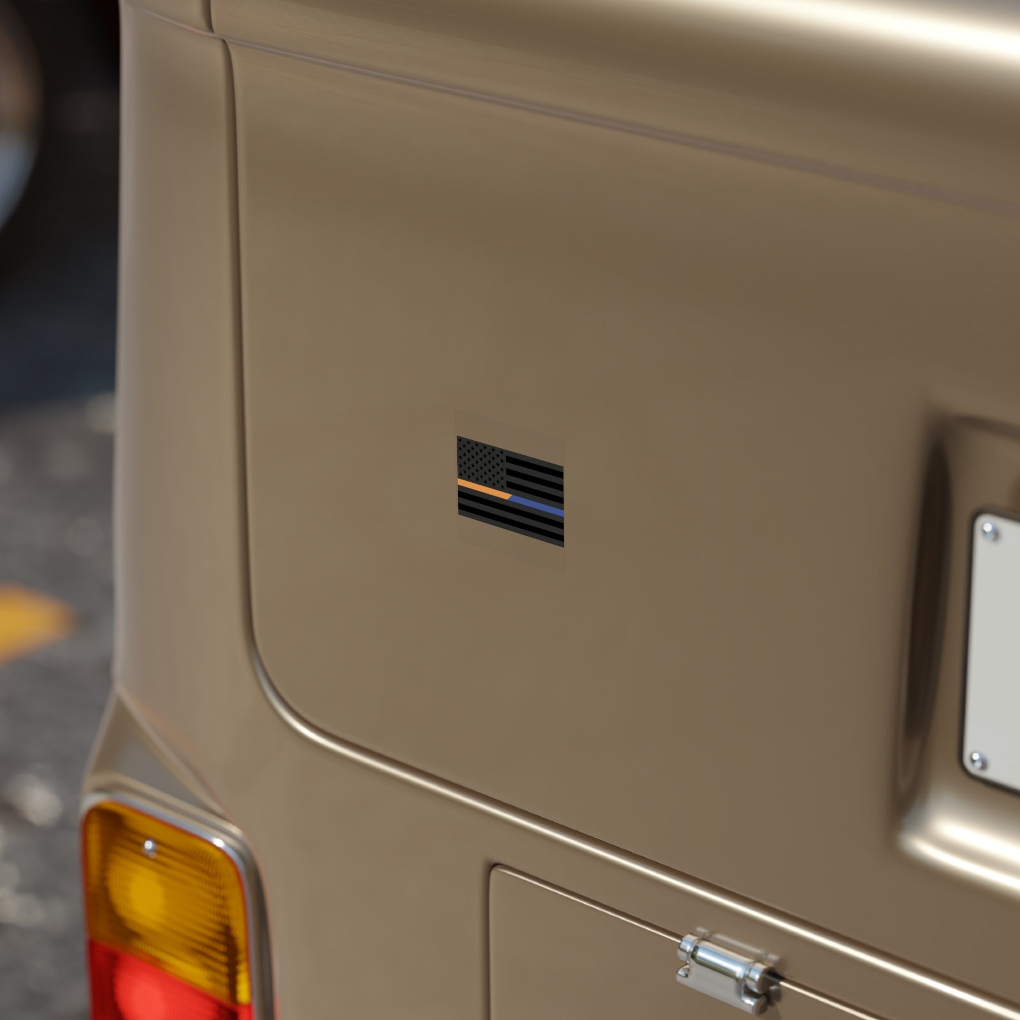 Outdoor Vinyl Flag Sticker